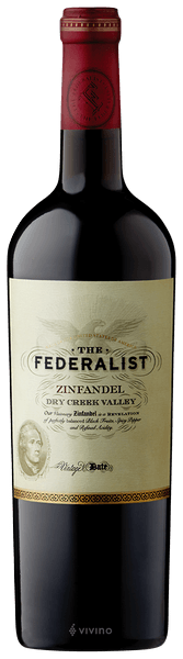The Federalist Zinfandel Dry Creek Valley 2016