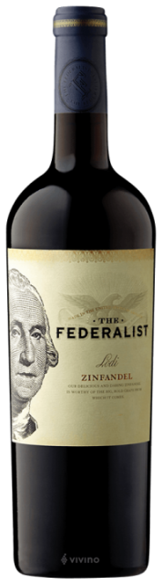The Federalist Lodi Zinfandel 2016